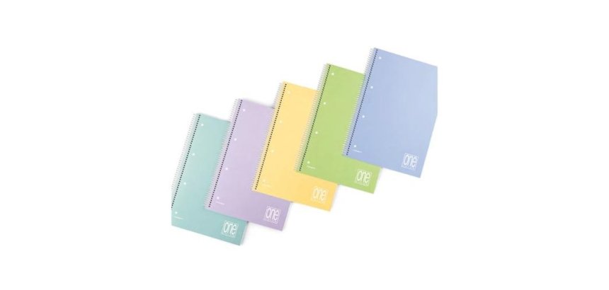 Blasetti One Color writing notebook A4 81 sheets Multicolour