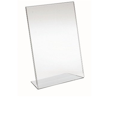 Lebez 7098 menu holder Table top holder Transparent Acrylic