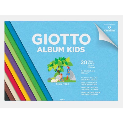 Giotto 580700 carta da disegno Foglio d'arte 20 fogli