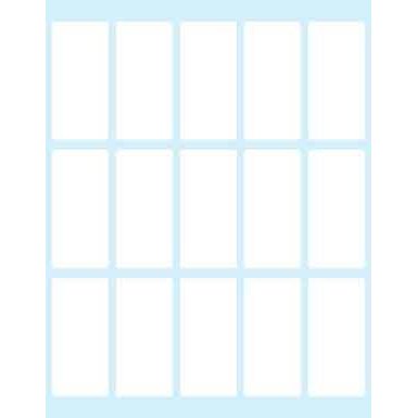 Tico E-4622 self-adhesive label Rectangle Permanent White 150 pc(s)