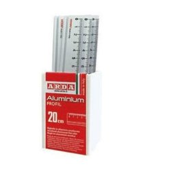ARDA 17920BAR ruler set 15 pc(s) Aluminium