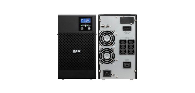 Eaton 9E3000I sistema de alimentación ininterrumpida (UPS) Doble conversión (en línea) 3 kVA 2400 W 7 salidas AC