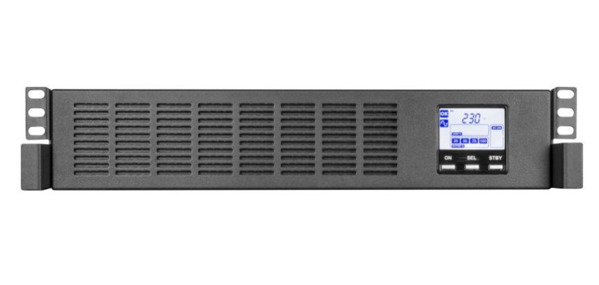 Riello Sentinel Rack uninterruptible power supply (UPS) Double-conversion (Online) 1.5 kVA 1350 W 8 AC outlet(s)