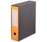 Brefiocart Brefio Fluo raccoglitore ad anelli A4 Nero, Arancione
