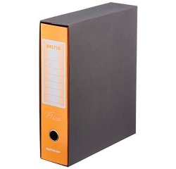 Brefiocart Brefio Fluo raccoglitore ad anelli A4 Nero, Arancione