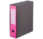 Brefiocart Brefio Fluo ring binder A4 Black, Pink