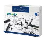 FABER-CASTELL Feutre PITT artist pen, kit de démarrage Manga