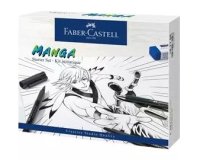 FABER-CASTELL Feutre PITT artist pen, kit de démarrage Manga