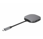 DLH DY-TU5135 hub & concentrateur USB Type-C 10000 Mbit/s Gris