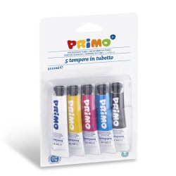 Primo 442T5BL art/craft paint Poster paint 60 ml 5 pc(s)