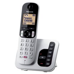 Panasonic KX-TGC260JTS telephone DECT telephone Caller ID Black, Silver