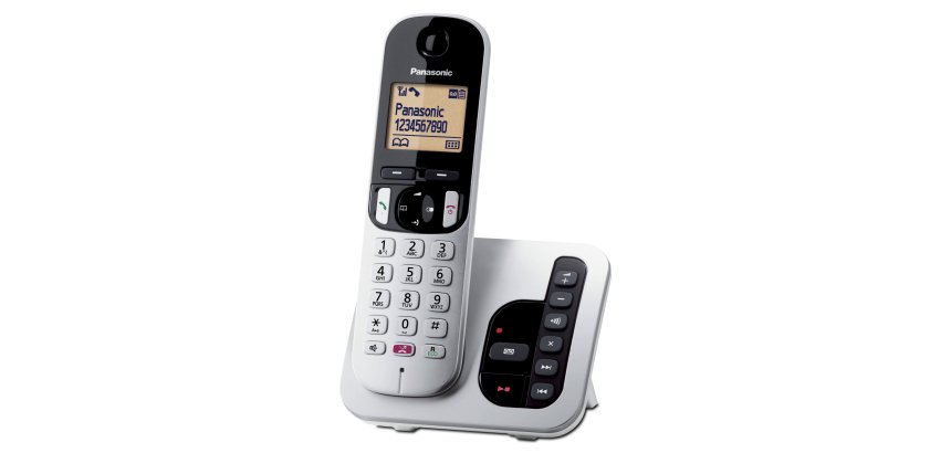 Panasonic Telefono cordless digitale con segreteria telefonica KX-TGC260