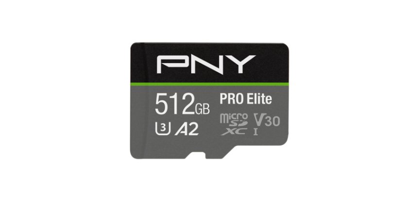 PNY PRO Elite microSDXC 512GB Class 10