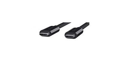 DLH Cable USB-C vers USB-C 1.8m 3.25A 65W max noir