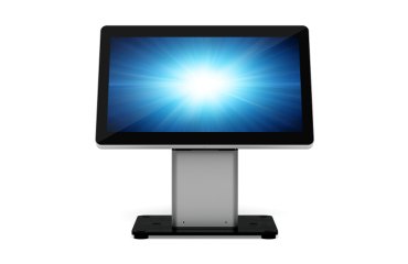Elo Touch Solutions E514693 accesorio para terminal de punto de venta Montaje POS Acero inoxidable, Negro, Plata