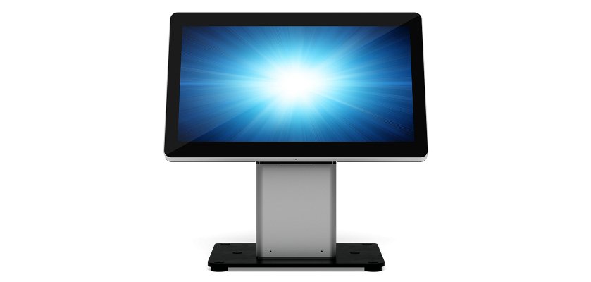 Elo Touch Solutions E514693 accesorio para terminal de punto de venta Montaje POS Acero inoxidable, Negro, Plata