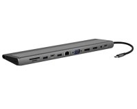 T'nB DSMST12V2 hub & concentrateur USB Type-C 5000 Mbit/s Aluminium