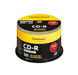 Intenso 1801125 CD vergine CD-R 700 MB 52x 50 pz
