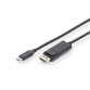 Digitus Cable adaptador USB Type-C Gen 2, Type-C a DP