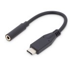 Digitus Adaptador/conversor de audio USB-C, USB-C/conector - clavija/toma de 3,5 mm