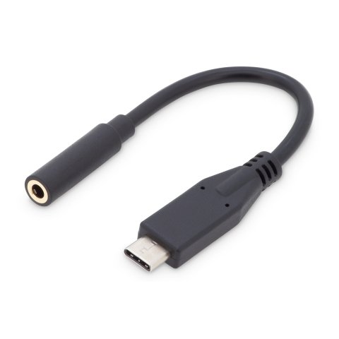 Digitus Adaptador/conversor de audio USB-C, USB-C/conector - clavija/toma de 3,5 mm