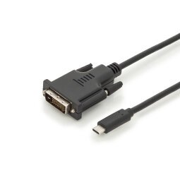 Digitus Cable adaptador USB Type-C, Type-C a DVI