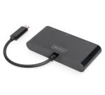 Digitus Adaptador de monitor triple USB-C™ 3 en 1 (HDMI, DP, VGA)
