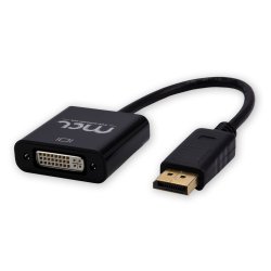 MCL CG-290C câble vidéo et adaptateur DisplayPort DVI-I Noir