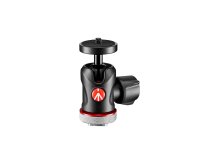 Manfrotto MH492LCD-BH testa per treppiede Nero, Rosso Alluminio 1/4" Palla (forma)