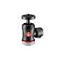 Manfrotto MH492LCD-BH testa per treppiede Nero, Rosso Alluminio 1/4" Palla (forma)