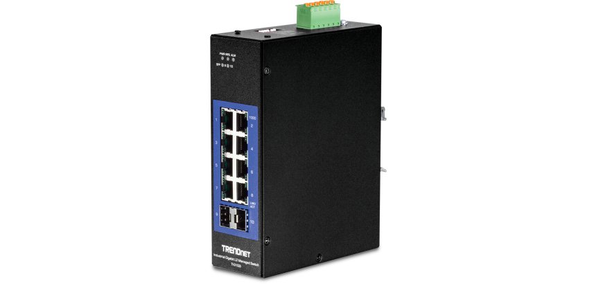 Trendnet TI-G102i Géré L2 Gigabit Ethernet (10/100/1000) Noir