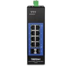 Trendnet TI-G102i Géré L2 Gigabit Ethernet (10/100/1000) Noir