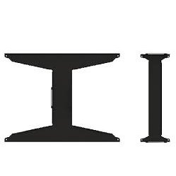 B-Tech Btech BT8312-SP551/B 55” Screen Spacer for BT8312 (1215mm x 686mm)
