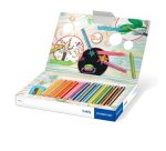 Crayon de couleur hexagonal Noris junior,étui de12