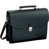 Porte-documents 'FORTE', similicuir, noir