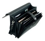 Porte-documents 'FORTE', similicuir, noir