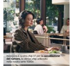 Sony WH-CH720N Cuffie Bluetooth wireless con cancellazione del rumore - Durata della batteria fino a 35 ore e ricarica rapida - Nero