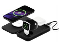 Cygnett Voyager Cuffie, Smartphone, Orologio intelligente Nero USB Carica wireless Ricarica rapida Interno