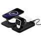 Cygnett Voyager Cuffie, Smartphone, Orologio intelligente Nero USB Carica wireless Ricarica rapida Interno