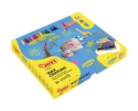 Crayon cire jovi jumbo easy grip coloris assortis boite   300 unites