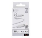 T'nB CBLTC01WH câble Lightning 1 m Blanc