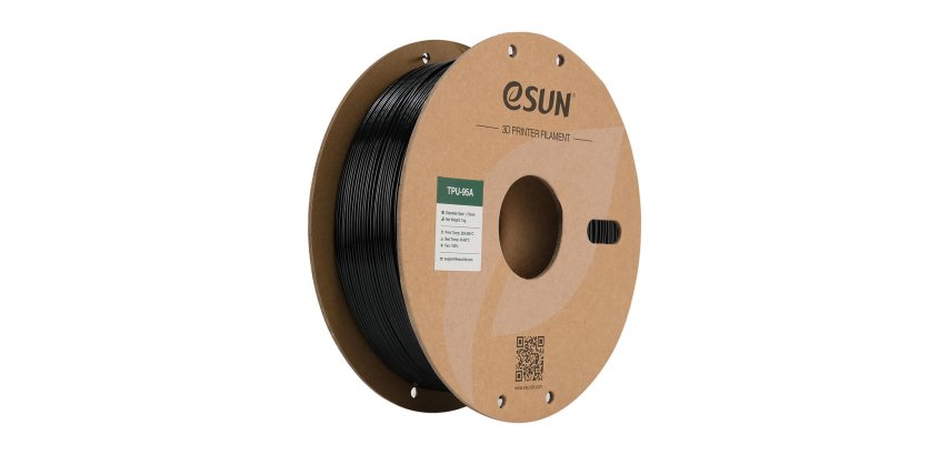 eSUN TPU-95A Thermoplastisches Polyurethan (TPU) Schwarz 1 kg