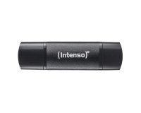 Intenso 3544480 unità flash USB 32 GB USB Type-A / USB Type-C 3.2 Gen 1 (3.1 Gen 1) Nero