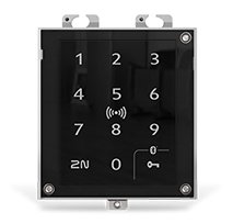 2N Access Unit 2.0 Lettore di base per il controllo degli accessi Nero