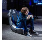 X Rocker 2021027 Video Game Chair Console Gaming Chair Padded Seat Black, Blue, White