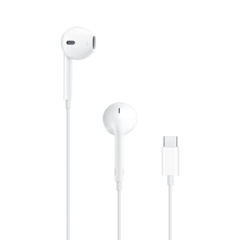 Apple EarPods (USB-C) headset met draad oproepen/muziek USB Type-C wit