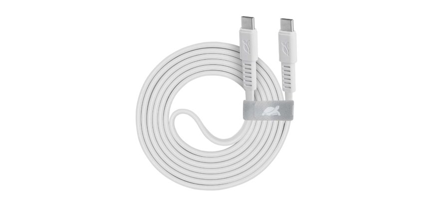 Rivacase PS6005 WT12 USB cable USB 2.0 2.1 m USB C 0.48 Gbit/s White