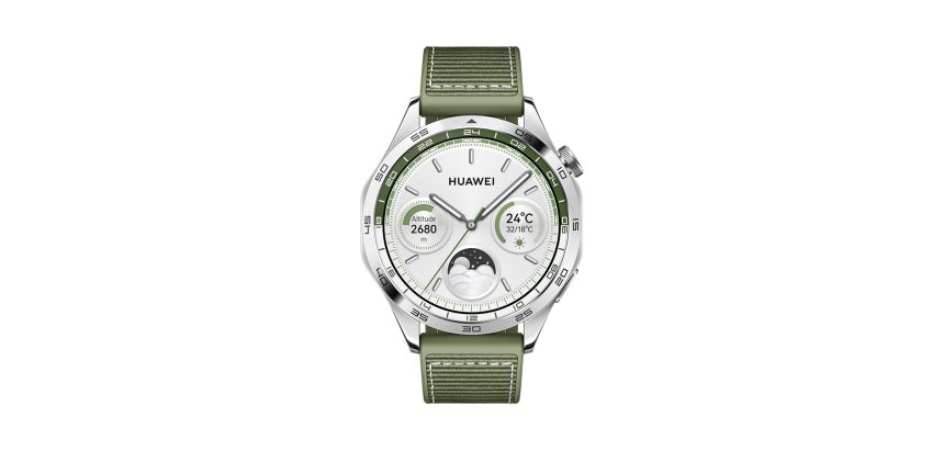 Huawei WATCH GT 4 3,63 cm (1.43") AMOLED 46 mm Digital 466 x 466 Pixeles Acero inoxidable Wifi GPS (satélite)