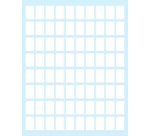 Tico E-1610 etichetta autoadesiva Rettangolo Permanente Bianco 800 pz