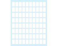 Tico E-1610 self-adhesive label Rectangle Permanent White 800 pc(s)